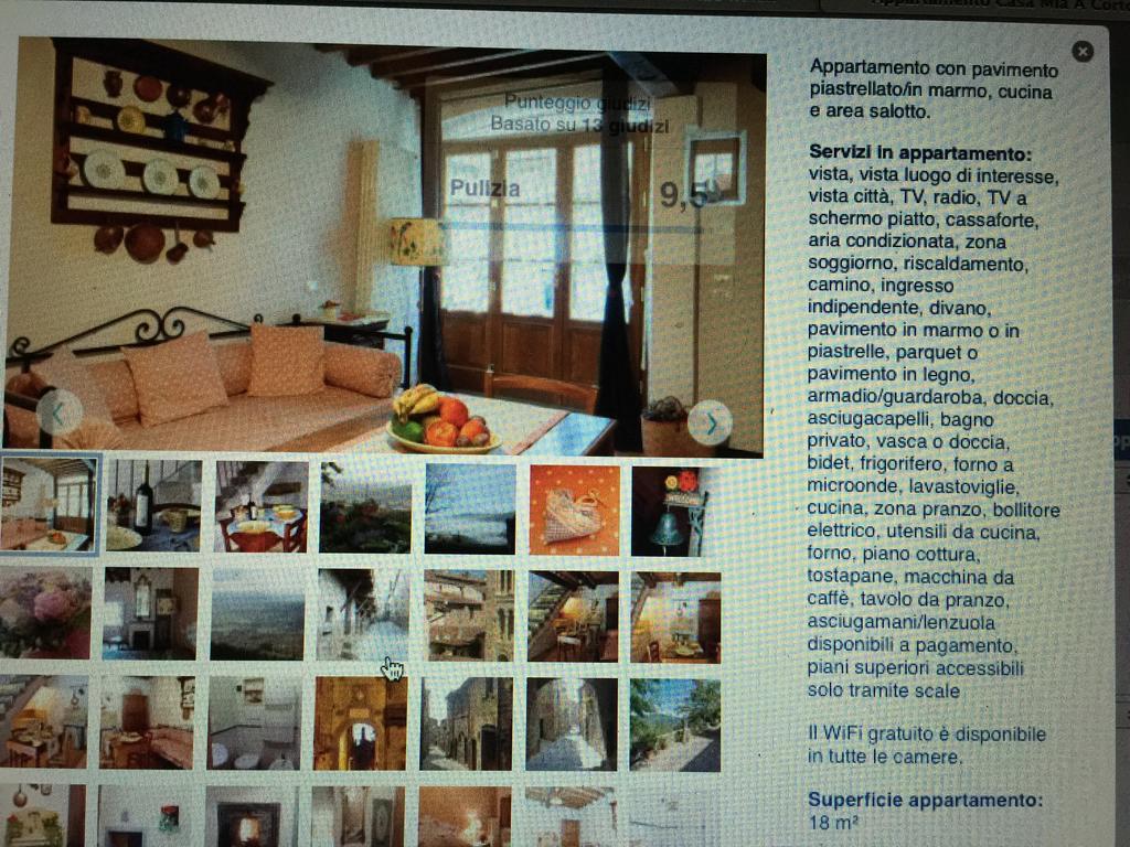 Casa Mia A Cortona Apartment Phòng bức ảnh